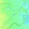 Obligacion topographic map, elevation, terrain