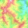 Letibunga topographic map, elevation, terrain