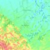 Saint-Guillaume topographic map, elevation, terrain