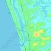 Walana topographic map, elevation, terrain