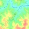 Hebbale topographic map, elevation, terrain