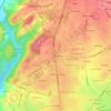 Talleyville topographic map, elevation, terrain