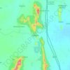 Gangrar topographic map, elevation, terrain