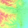 Kharagpur topographic map, elevation, terrain