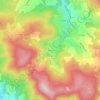 Pardon topographic map, elevation, terrain