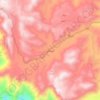 Missan topographic map, elevation, terrain