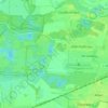 Siedlung Bergens Busch topographic map, elevation, terrain