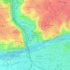 Palluau topographic map, elevation, terrain