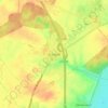 Kritzkow topographic map, elevation, terrain