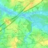 Rancocas Woods topographic map, elevation, terrain