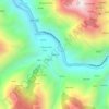 Bamna topographic map, elevation, terrain