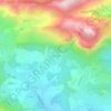 Piscia-Rossa topographic map, elevation, terrain