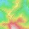 Haochong topographic map, elevation, terrain