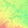 Jalaun topographic map, elevation, terrain