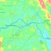 Embilmeegama topographic map, elevation, terrain