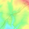 Ranjangaon topographic map, elevation, terrain