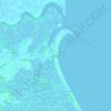 Cedar Beach topographic map, elevation, terrain