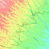 Gatundu topographic map, elevation, terrain