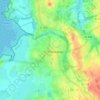 La Ville Martin topographic map, elevation, terrain