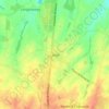 Leuze topographic map, elevation, terrain