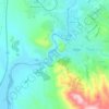 Ново Село topographic map, elevation, terrain