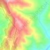 Dahal topographic map, elevation, terrain