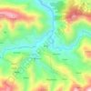 Dargi topographic map, elevation, terrain
