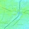 Thelliyaragaram topographic map, elevation, terrain