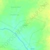 Bachwai topographic map, elevation, terrain
