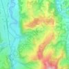 Tobelacker topographic map, elevation, terrain