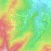 Corchia topographic map, elevation, terrain