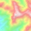 Tanete Sokko topographic map, elevation, terrain