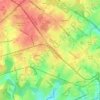 Hayne Station topographic map, elevation, terrain