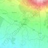 Rudrapur topographic map, elevation, terrain