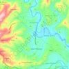 Salab topographic map, elevation, terrain