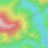 Lada topographic map, elevation, terrain