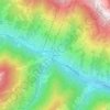 Igelsberg topographic map, elevation, terrain