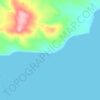 Umkumiut topographic map, elevation, terrain