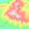 Liotloaneng topographic map, elevation, terrain