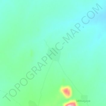 Fa’a topographic map, elevation, terrain