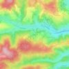Stellenwiese topographic map, elevation, terrain