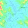 Kattachira topographic map, elevation, terrain