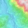 Schlaming topographic map, elevation, terrain