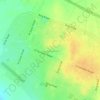 Al Zaatari Refugee Camp topographic map, elevation, terrain