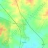 Chegunta topographic map, elevation, terrain