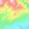 Morne Rouge topographic map, elevation, terrain