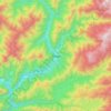 Seppa topographic map, elevation, terrain