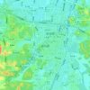 Gaau Cheang topographic map, elevation, terrain