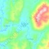 San Jose de Buan topographic map, elevation, terrain