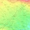 Muzaffarpur topographic map, elevation, terrain